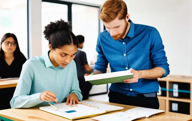 사회적 경제와 협동조합 - **Prompt 1: Vibrant Community Garden**
    "A wide-angle, brightly lit shot of a diverse, multi-gene...