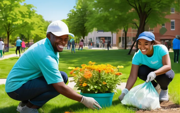 사회적 참여와 시민운동 - Prompt 1: Community Action and Digital Connection**