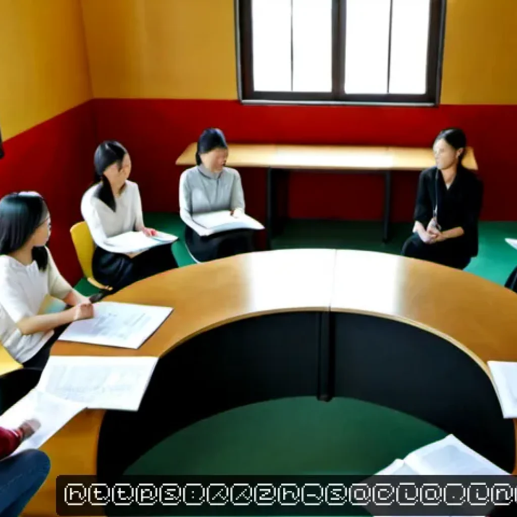 젠더 사회학과 페미니즘 이론 - Photorealistic university seminar on gender sociology and feminist theory, diverse group of adult st...